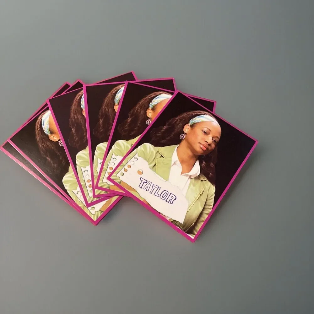 High School Musical Get Cha Head In The Game Replacement Cast Cards ONLY
